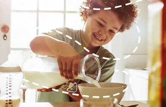 Dicas de café da manhã para crianças. Opções saudáveis e divertidas! slide 1