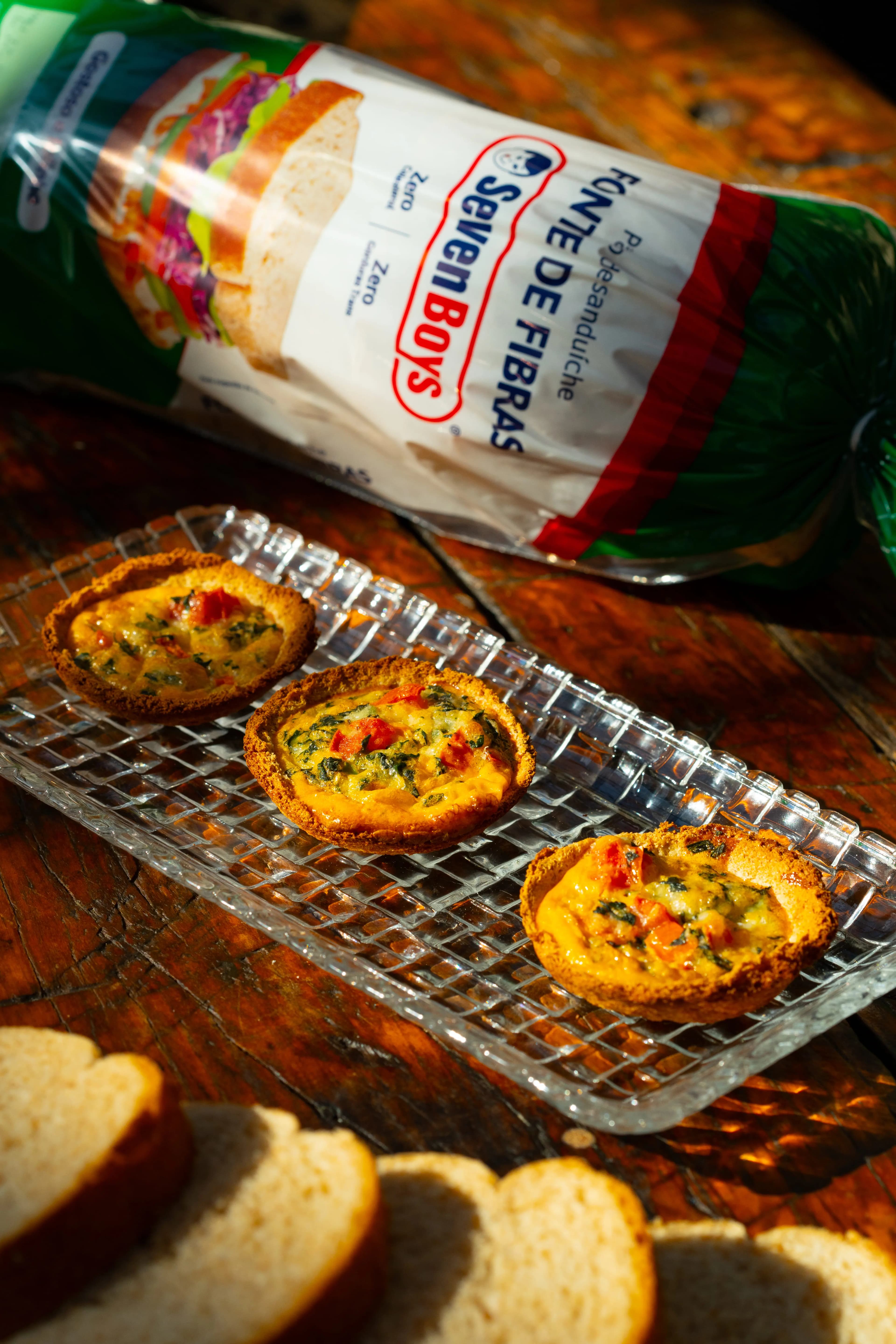 Muffin Salgado com Pão Integral e Ovo