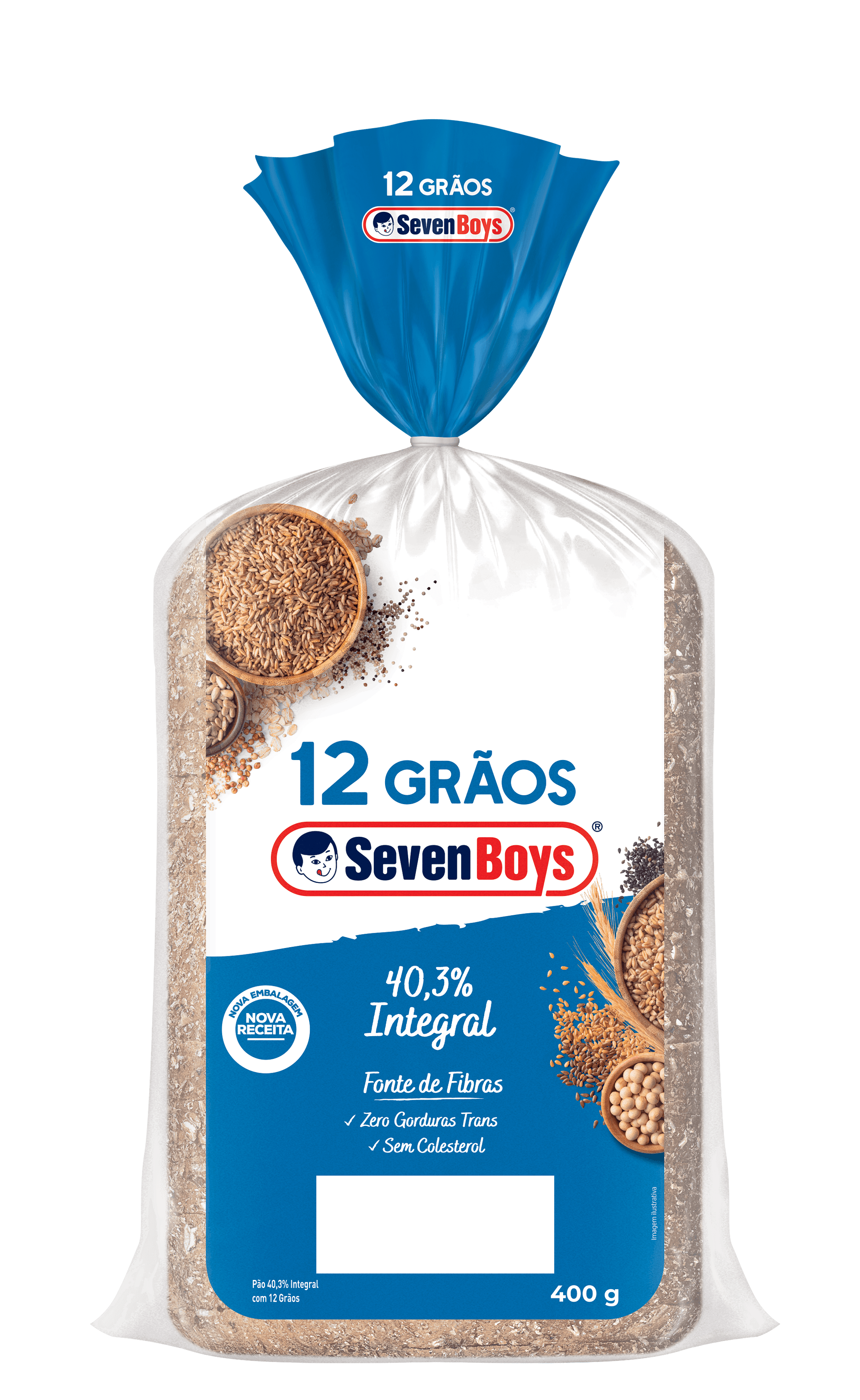 12 Grãos Fonte de Fibras