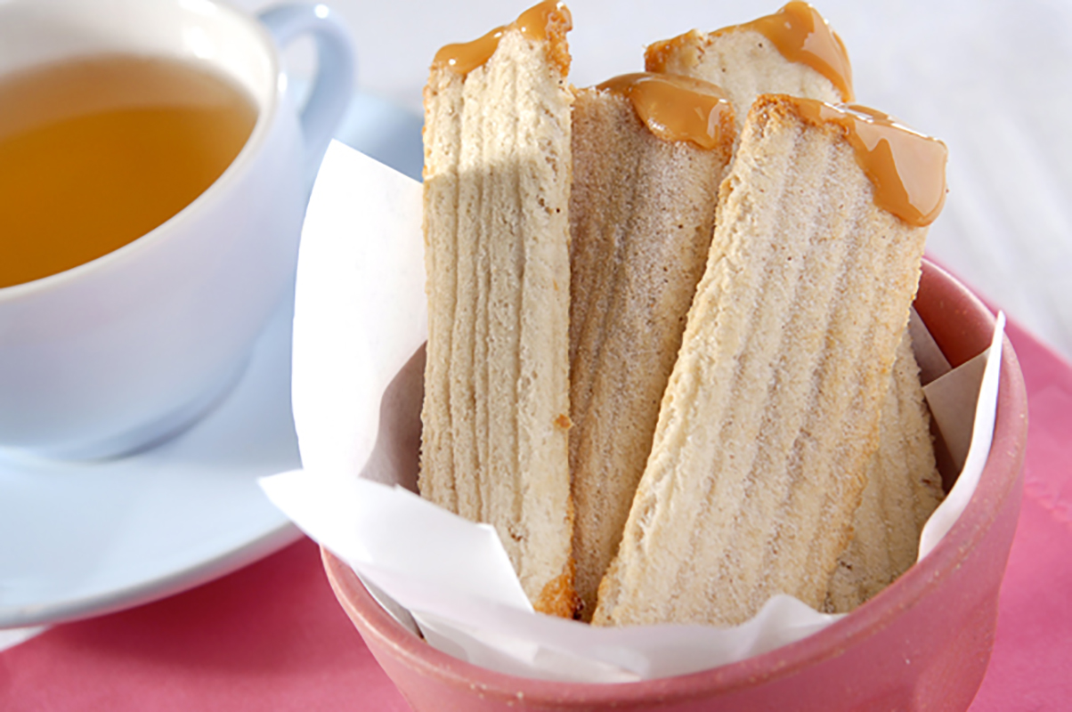 Churros de Pão de Sanduíche