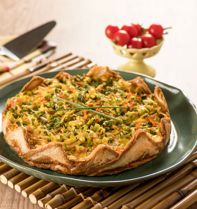 QUICHE DE ALHO PORÓ