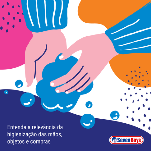 Entenda a relevância da higienização das mãos, objetos e compras