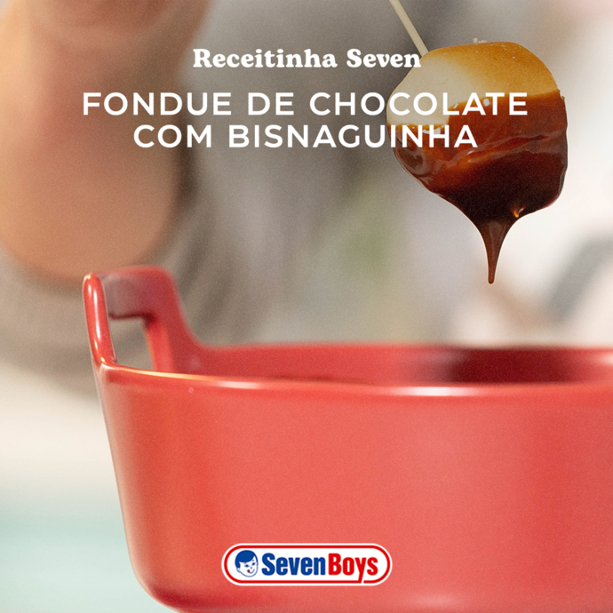 Fondue de Chocolate com Bisnaguinha