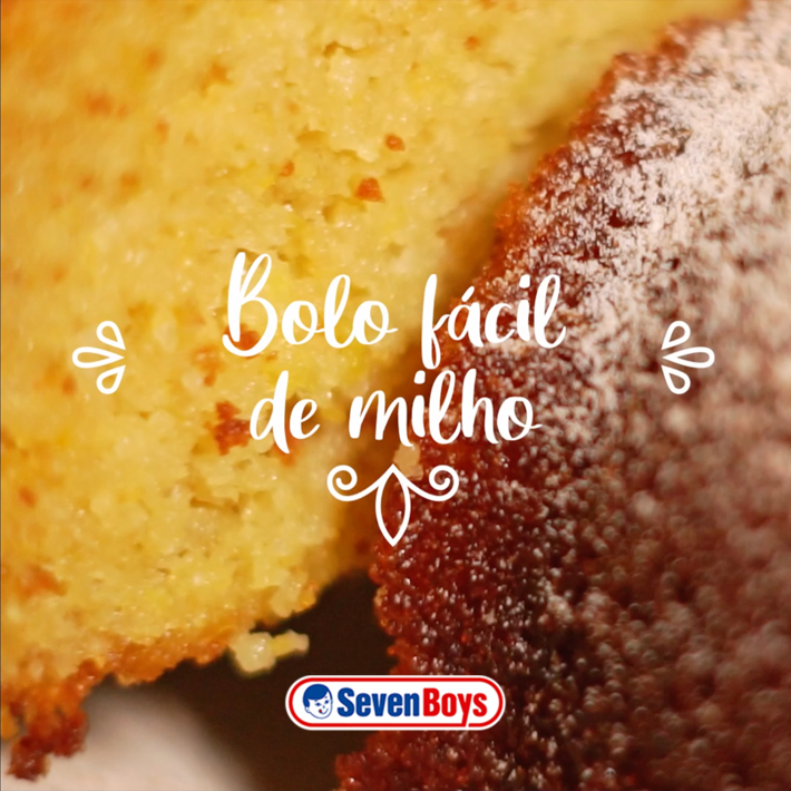 Bolo Fácil de Milho